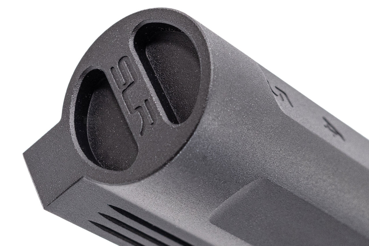 DYTAC SLR Buffer Tube Assemble For AR / M4 GBBR Series ( With Castle Nut & End Plate )