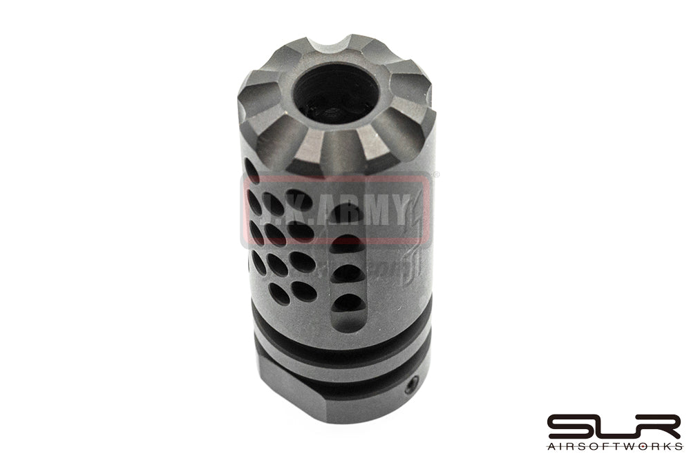 SLR Synergy Mini Compensator Flash Hider 5.56 14mm CCW ( Black )