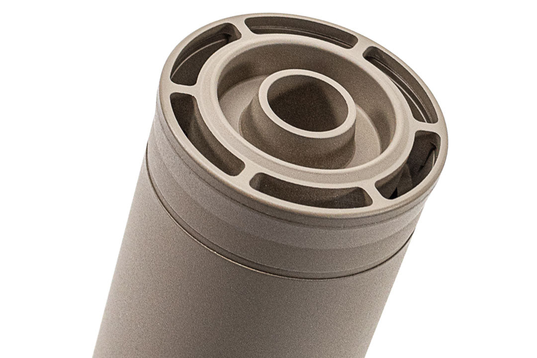 Angry Gun SOCOM 556 RC3 Style Barrel Extension / Airsoft Dummy Suppressor ( Dummy Version ) -FDE