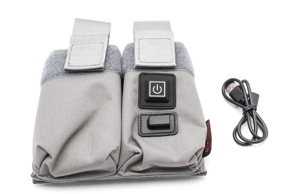 Soetac Warmer Preheat Function Double M4 / AR Double Magazine Pouch-Tan