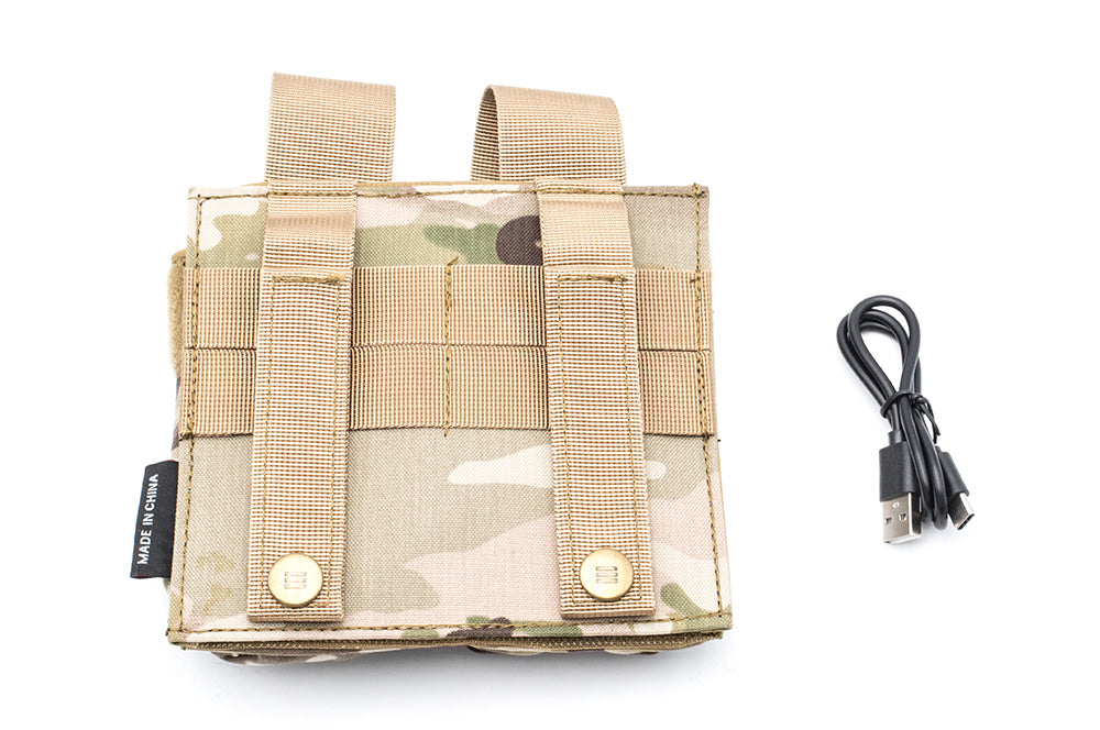 Soetac Warmer Preheat Function Double M4 / AR Double Magazine Pouch-Tan