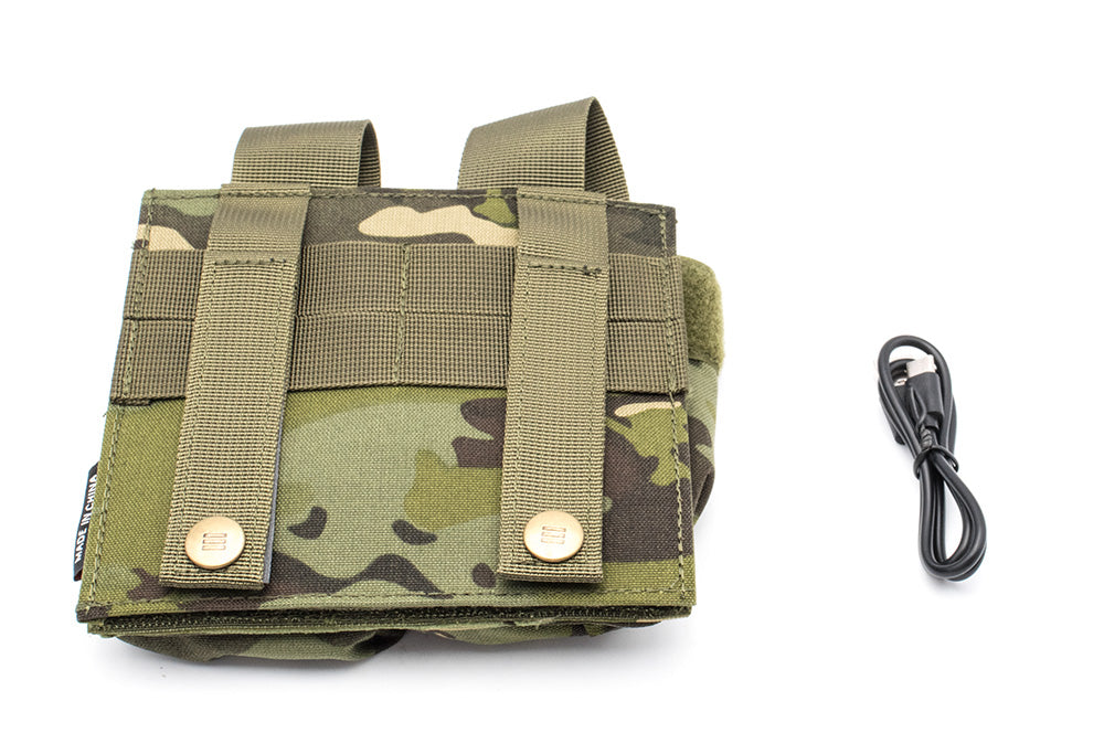 Soetac Warmer Preheat Function Double M4 / AR Double Magazine Pouch-Tan