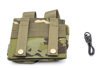 Soetac Warmer Preheat Function Double M4 / AR Double Magazine Pouch-Tan