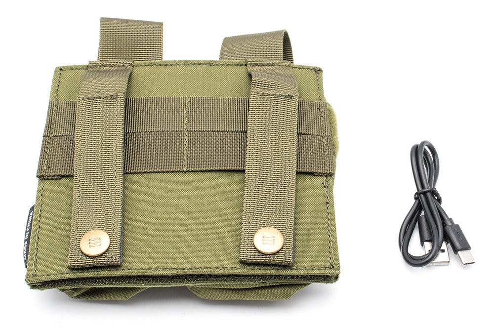 Soetac Warmer Preheat Function Double M4 / AR Double Magazine Pouch-Tan