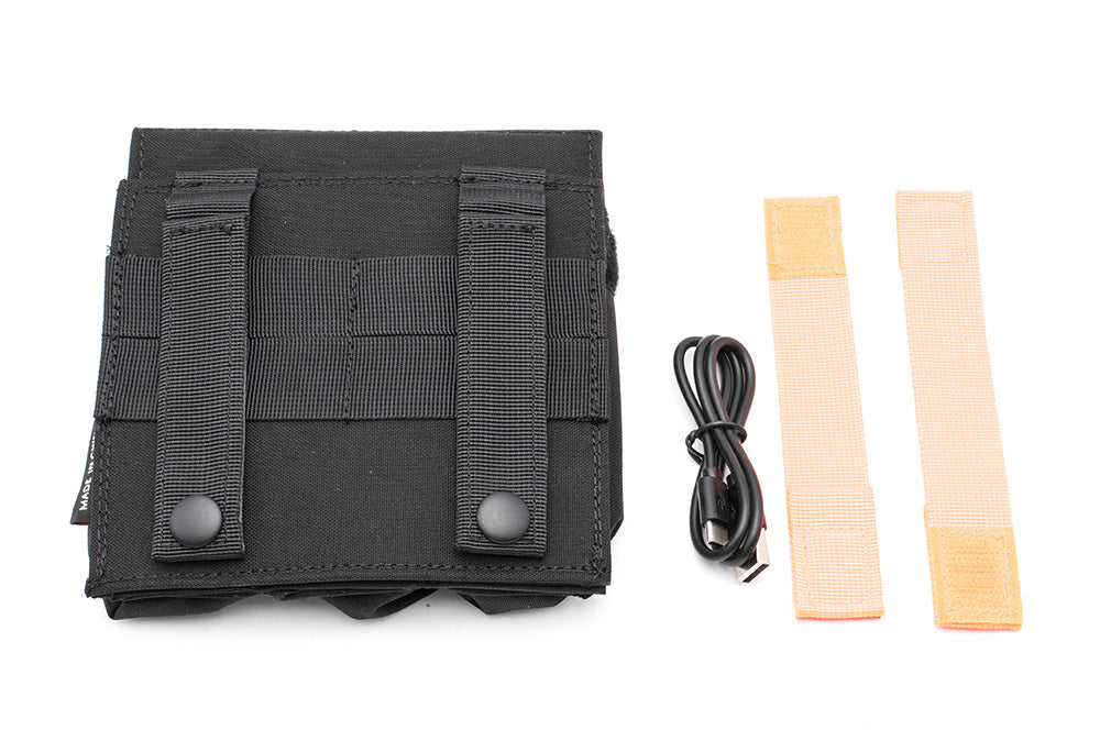 Soetac Warmer Preheat Function Pistol Triple Magazine Pouch-Grey