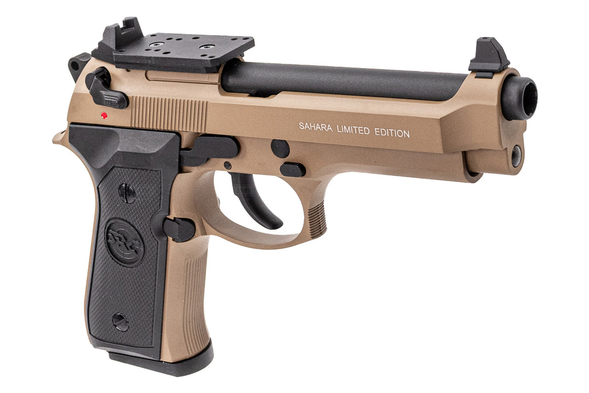 SRC SR92 Optic Ready GBB Pistol Airsoft ( Sahara Limited Edition ) ( M92 )