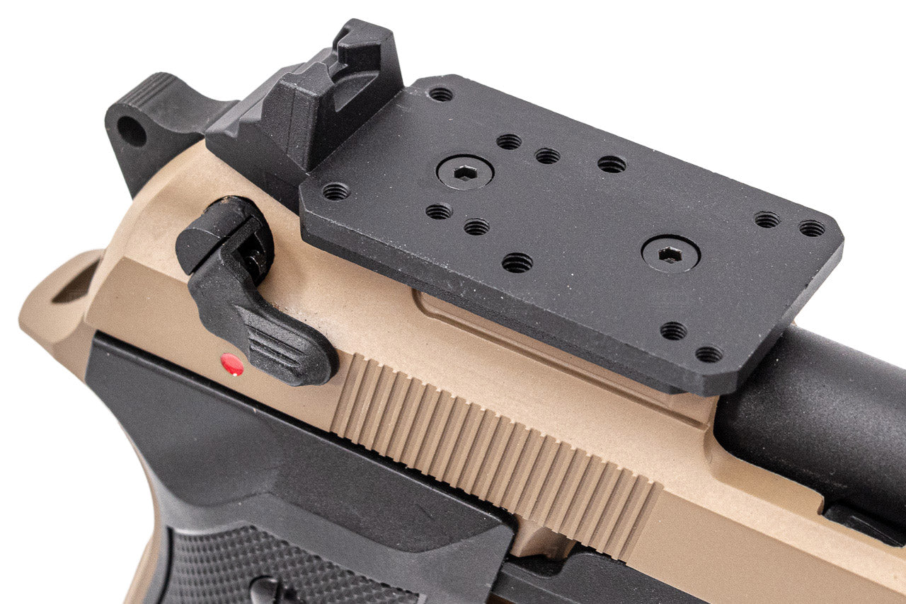 SRC SR92 Optic Ready GBB Pistol Airsoft ( Sahara Limited Edition ) ( M92 )