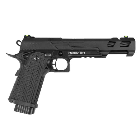 Novritsch SSP5 6" GBBP Gas Blowback Pistol Airsoft ( Black ) ( Hi-Capa )