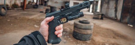 Novritsch SSP5 6" GBBP Gas Blowback Pistol Airsoft ( Black ) ( Hi-Capa )