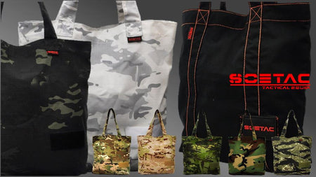 Soetac Shopping Bag Camo Style-6 Desert Battle Camo ( Choco Chip )