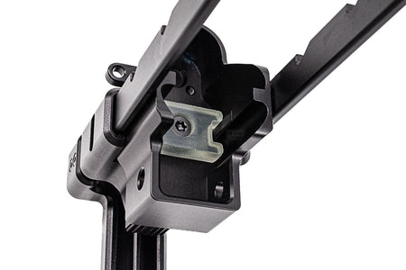 Bow Master x GMF 5 Position Buttstock & Picatinny Rail M1913 20mm Stock Adapter for UMAREX / VFC HK53 MP5 GBB Series & TM MP5A5 Next Gen AEG Series