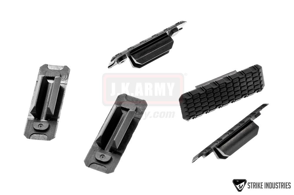 Strike Industries M-LOK Cover V2 Style 5pcs ( BK ) ( M-LOK )