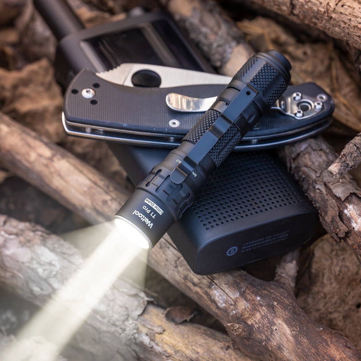 Weltool T1 Pro 14500 Mini Tactical Flashlight