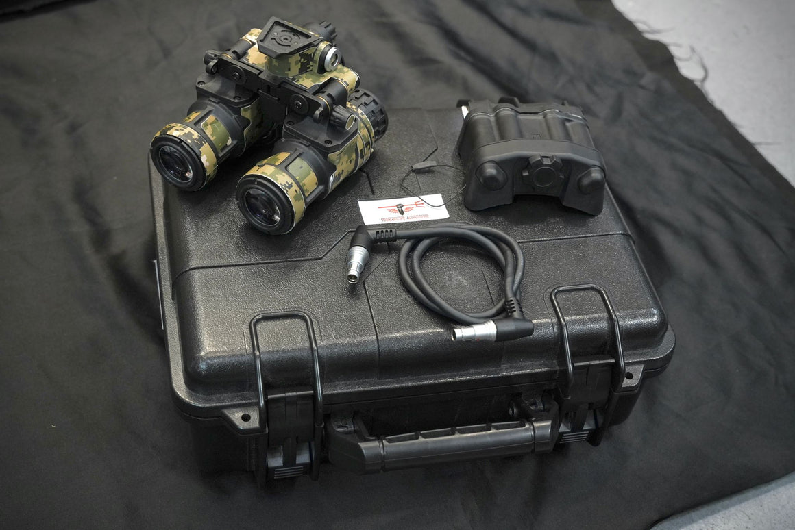 Trident Airsoft Digital Night Vision Goggles With Battery Pack ( Black ) ( MARK I ) ( PVS 31 )