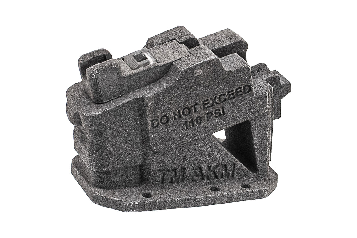 TAPP Airsoft AW Green Gas Drum Magazine Adapter For Tokyo Marui AKM / AKX GBBR