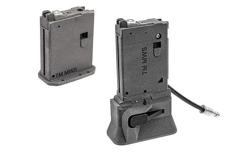 TAPP Airsoft AW Green Gas Drum Magazine / HPA M4 Magazine Adapter For Tokyo Marui TM MWS M4 GBBR Series-AW Green Gas Drum Magazine Version