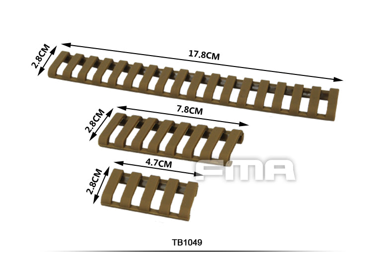 FMA Soft Rail Cover ( BK )