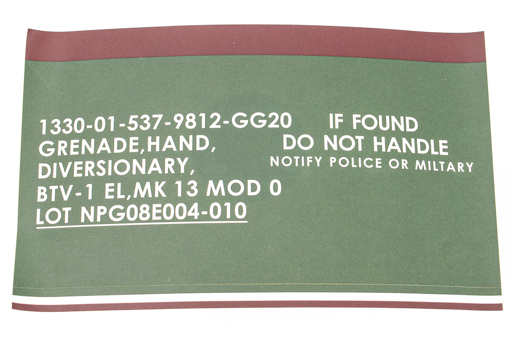 FMA Dummy MK13 Style Flashbang