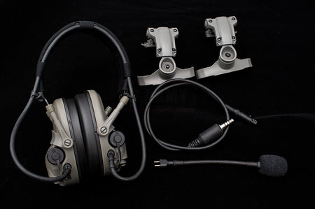 FMA FCS AMP Style Noise Reduction Headset FG