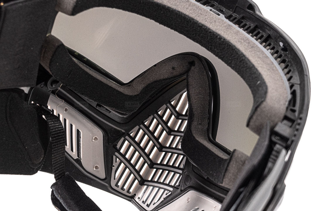 FMA F5 Professional Storm Goggle Mask ( Tactical Paintball Full Face Mask Double Layers Lens )-Black Body/Black Lens