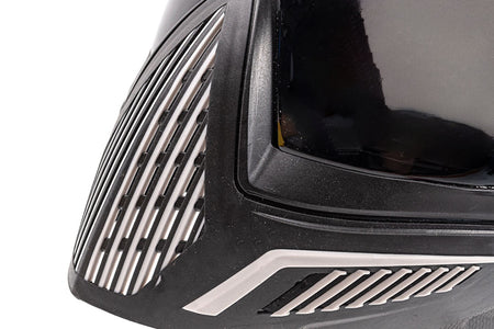 FMA F5 Professional Storm Goggle Mask ( Tactical Paintball Full Face Mask Double Layers Lens )-Black Body/Black Lens