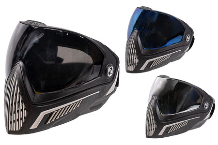 FMA F5 Professional Storm Goggle Mask ( Tactical Paintball Full Face Mask Double Layers Lens )-Black Body/Black Lens