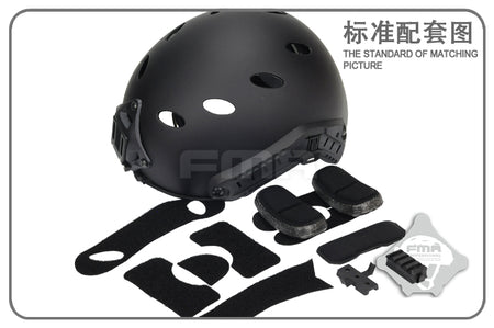 FMA FAST Carbon Fiber Helmet-PJ  ( M/L ) ( BK )