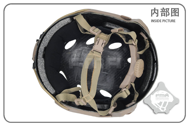 FMA FAST Carbon Fiber Helmet-PJ  ( L/XL ) ( DE )