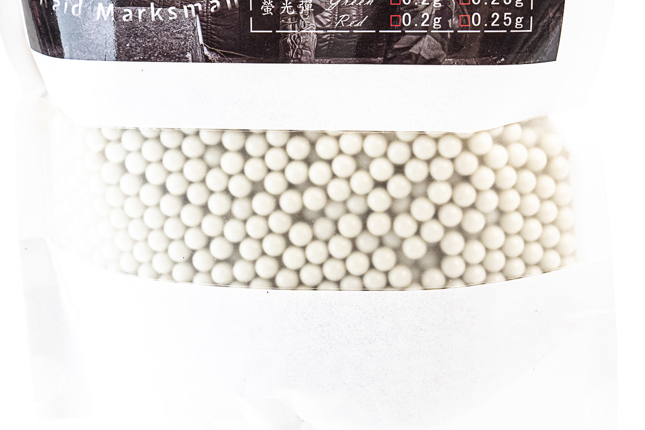 TBRM Tracer Green / Red BBs 5.95mm± 0.01mm ( 6mm BBs / 0.20g / 0.25g / 0.28g ) ( 0.8KG Bag )-Red-0.20g