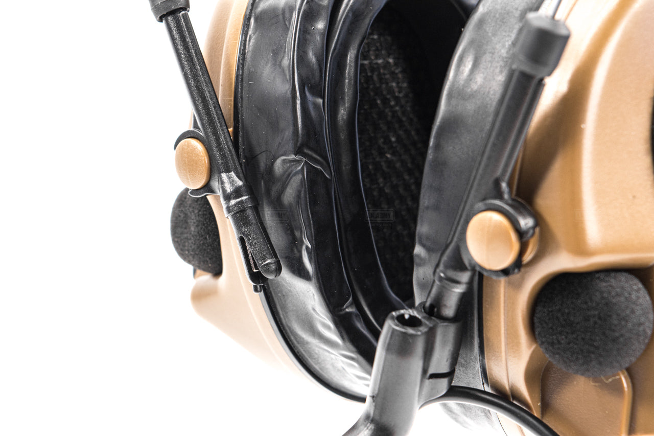 TCA COMTAC III V2 Noise Reduction Headset - Single Channel NATO 7.1mm Connector ( CT3 ) Olive Drab