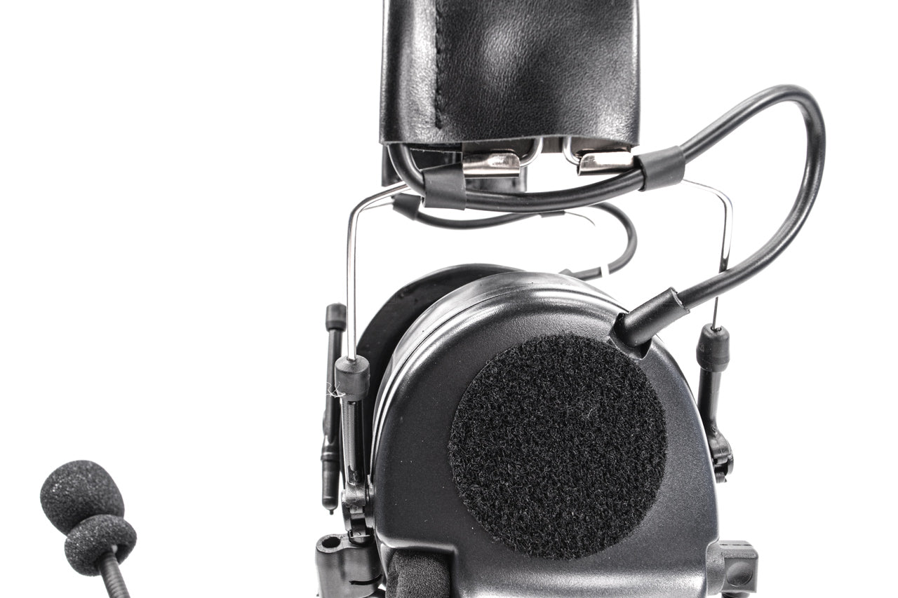 TCA COMTAC III V2 Noise Reduction Headset - Single Channel NATO 7.1mm Connector ( CT3 ) Olive Drab