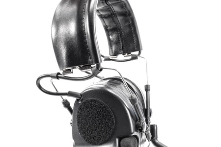 TCA COMTAC III V2 Noise Reduction Headset - Single Channel NATO 7.1mm Connector ( CT3 ) Olive Drab