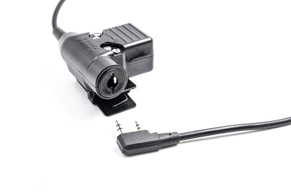 TCA U94 PTT Kenwood Type 2 Pin Plug