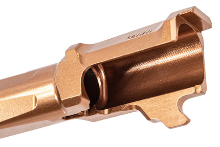 TASK FORCE RA Style Outer Barrel With Compensator For EMG SI P365 GBBP -Bronze