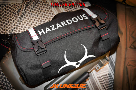 The Division Cosplaying Game Dark Zone Bag ( HAZARDOUS ) ( SHD Agent ) ( Black Limited Edition )