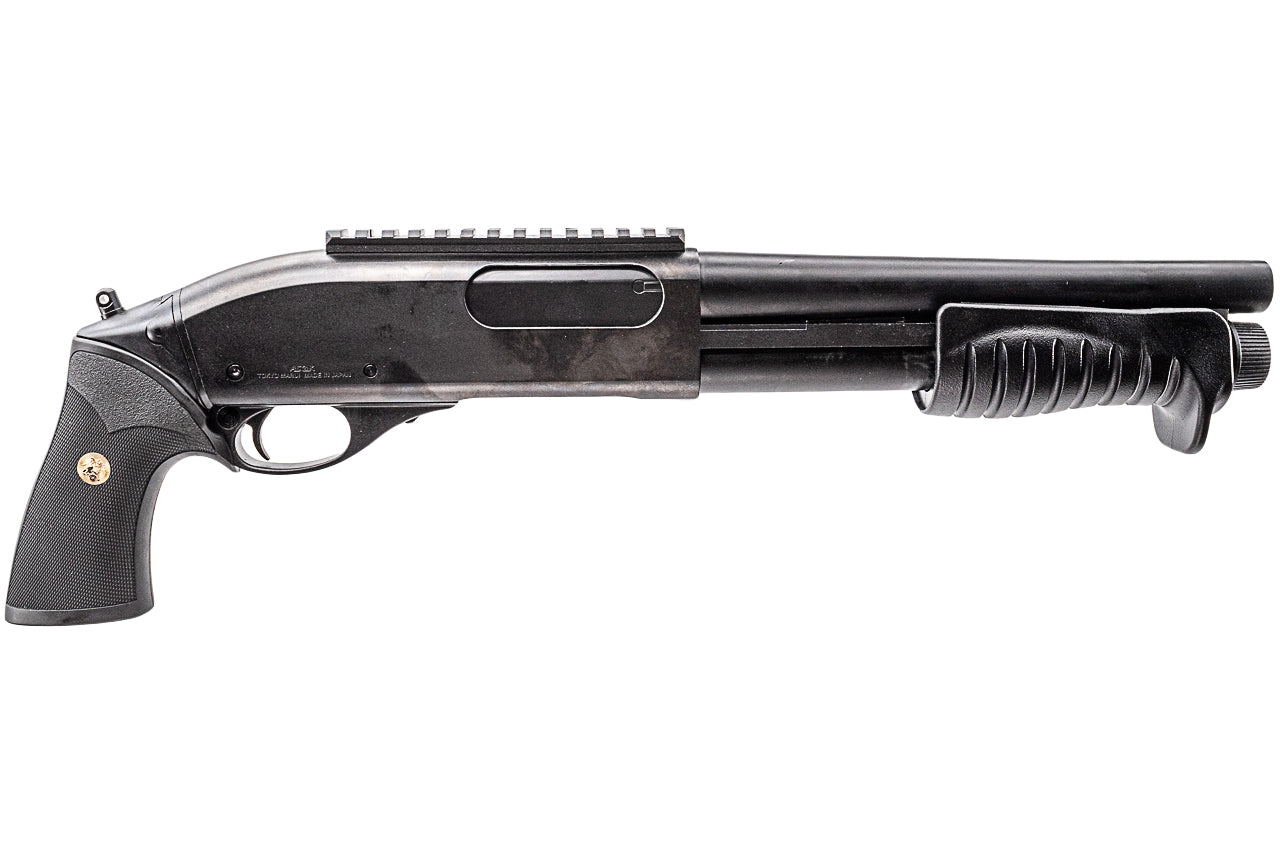 Tokyo Marui M870 Pump Action Breacher Gas Shotgun Airsoft ( Black )
