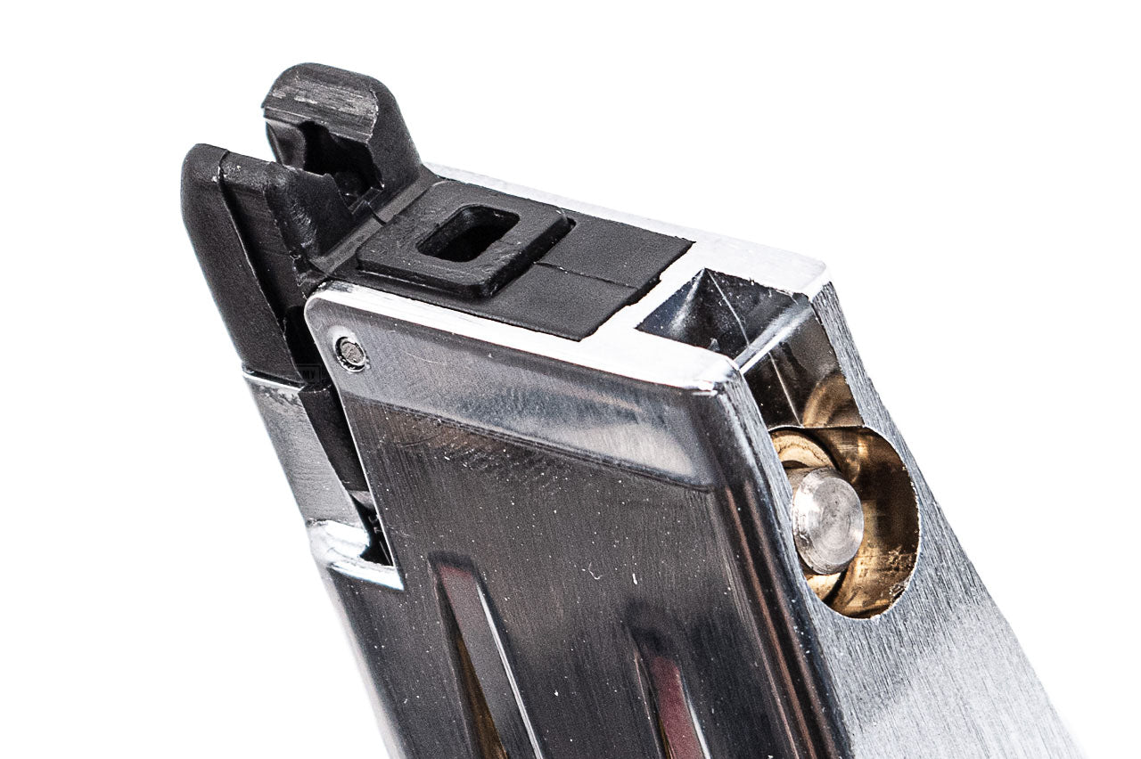 Tokyo Marui Hi-Capa 4.3 Custom Dual Stainless GBB Pistol Airsoft ( Silver )