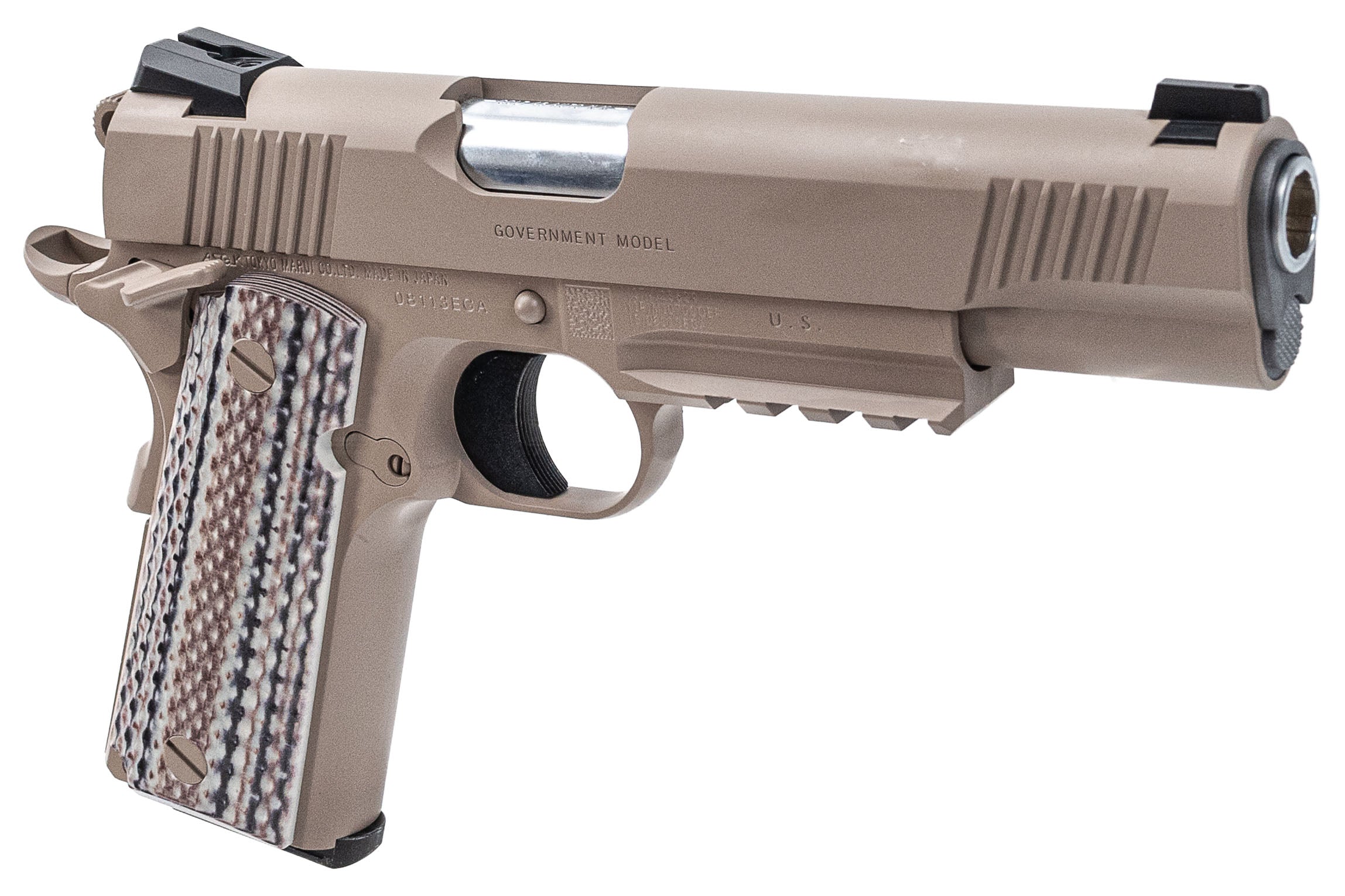 Tokyo Marui M45A1 Desert Earth GBB Pistol Airsoft ( DE )