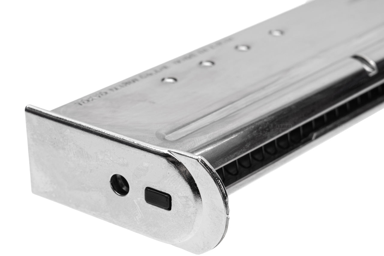 Tokyo Marui 27Rds Gas Magazine for Desert Eagle GBB Pistol Airsoft ( Silver )