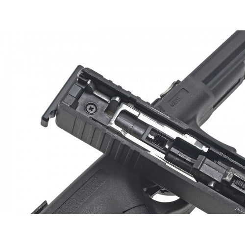 COW Aluminum G Tactical Cocking Handle for TM & Umarex ( VFC ) GBBP ( Silver / Black )-Black