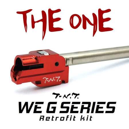 TNT APS-X THE ONE Hop Up Retrofit Kit for WE G Model Series GBBP Series ( STD Precision Inner Barrel & H.L.R. Bucking )-112mm