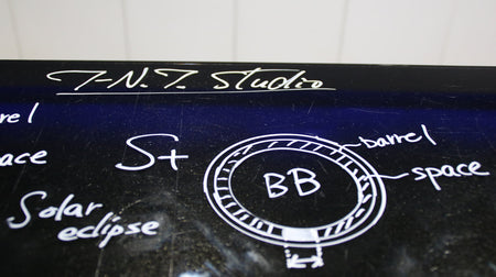 TNT APS-X System Solar Eclipse S+ Precision Double I/D Air-Cushion Inner Barrel For AEG Bucking Type-170mm ( 6.7inch / MP7 / QHB SBR )