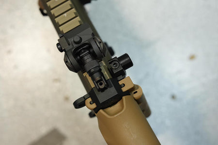 Top Shooter CNC Steel QD Rear Sling Mount Type B For Cybergun GM FN HERSTAL SCAR L MK2 GBBR