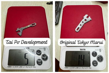 TPD Titanium Bolt Stop Plate For Tokyo Marui TM M4 MWS GBB Series