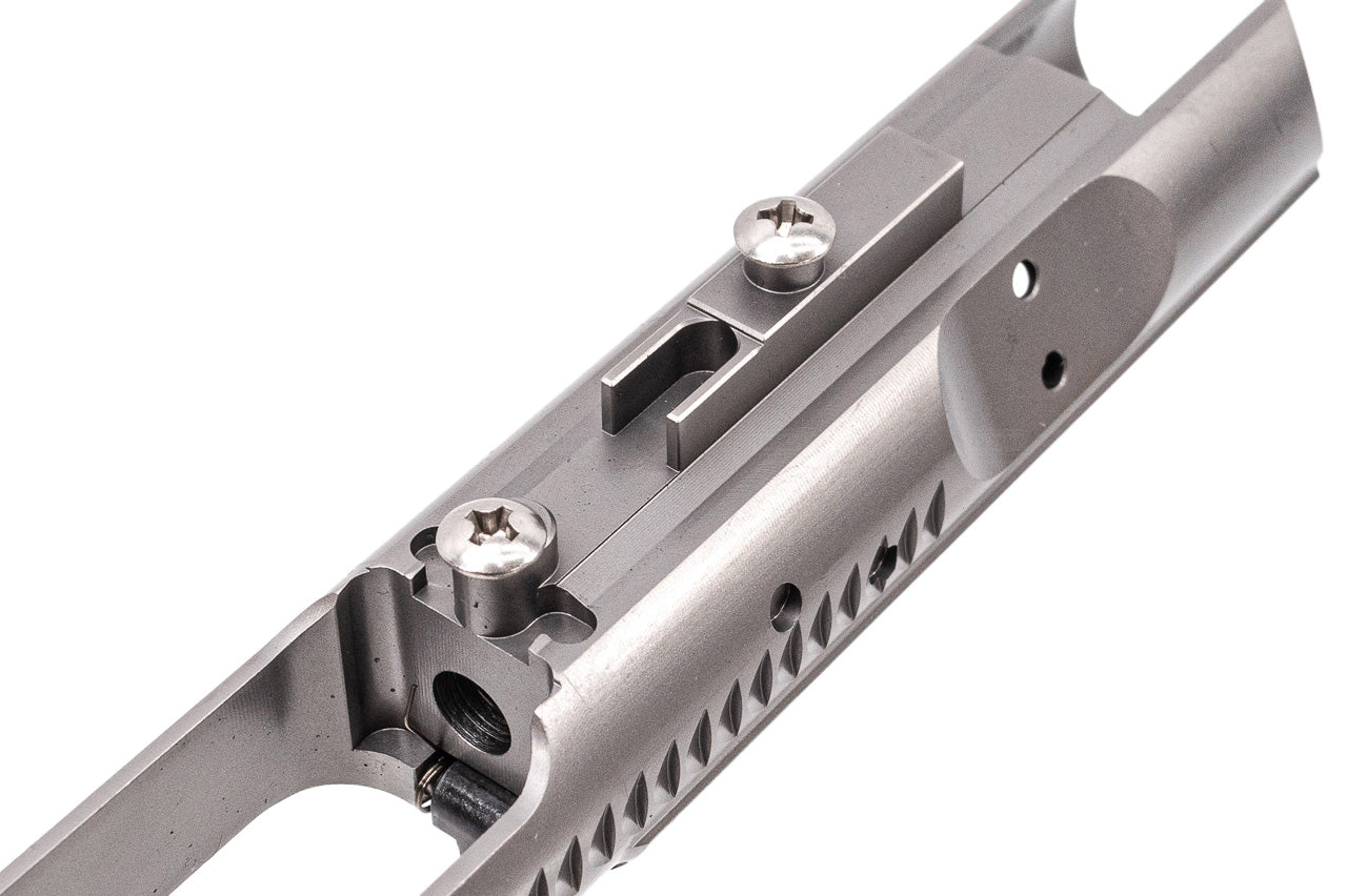 Taipei Refit Steel Real Type Bolt Carrier For Marui TM MWS GBBR Series -Silver