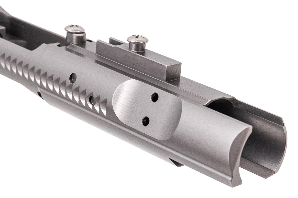 Taipei Refit Steel Real Type Bolt Carrier For Marui TM MWS GBBR Series -Silver