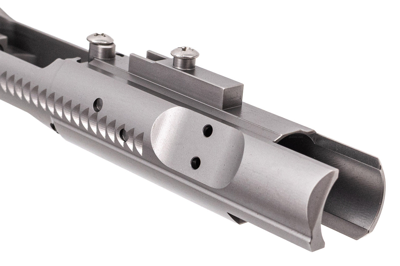 Taipei Refit Steel Real Type Bolt Carrier For Marui TM MWS GBBR Series -Silver