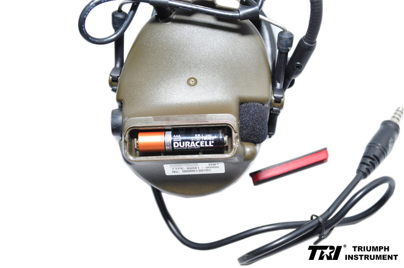 t-COMTAC III Noise Reduction Headset - Single Channel ( OD ) ( TRI CT3 )