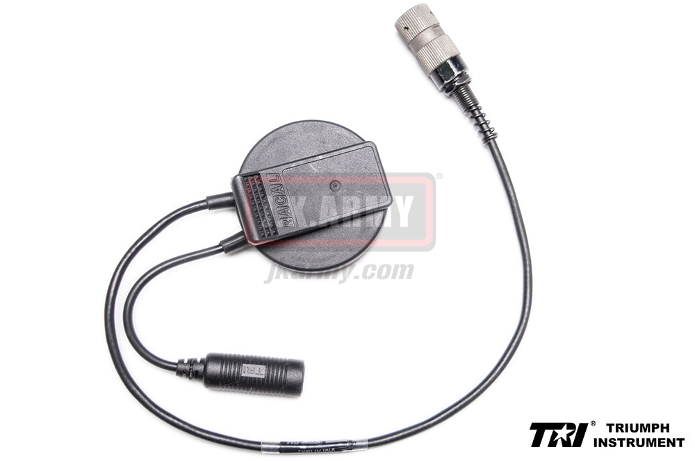 TRI RACAL Style PTT ( Military Pin Ver. )