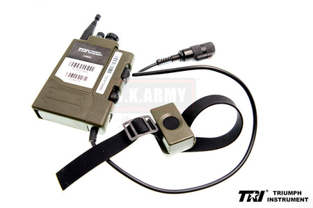 TRI 4855U Type L Personal Tactical Radio Walkie Talkie ( OD ) ( Lemo Connector )